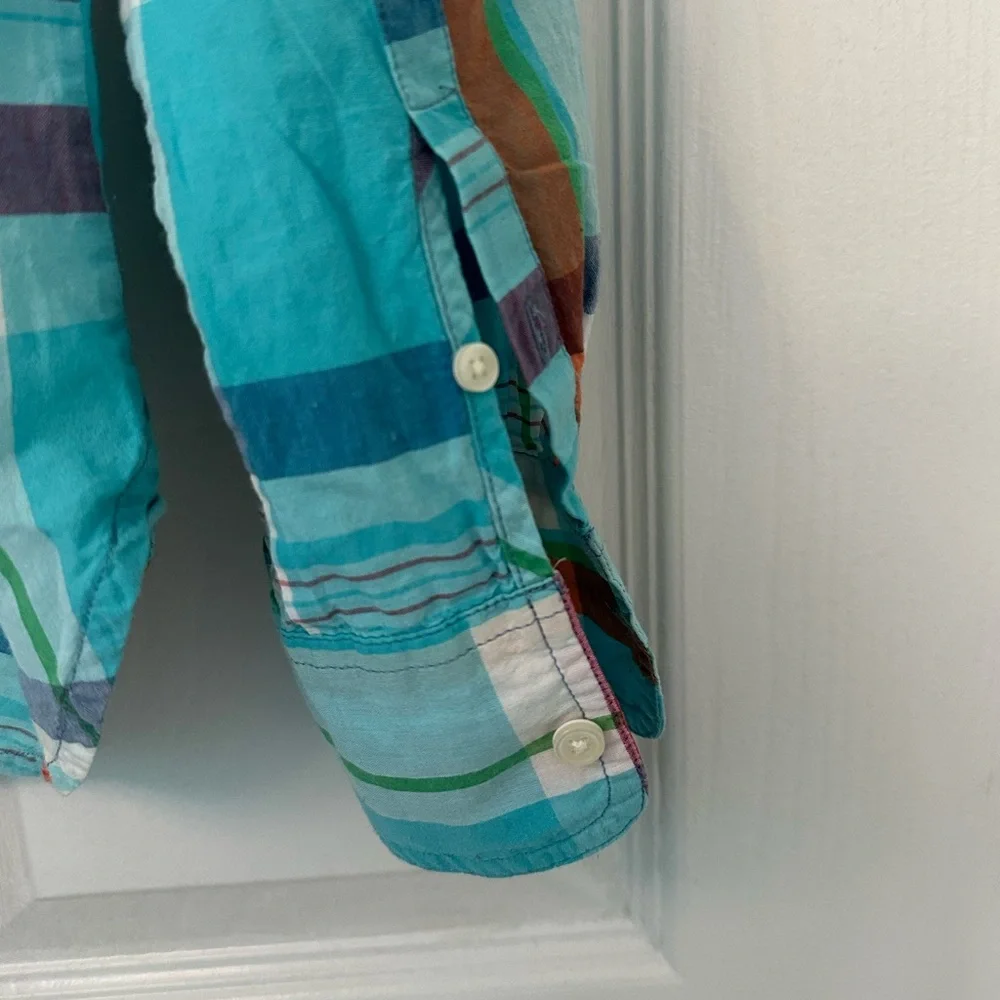 J. Crew Multicolor Plaid Shirt